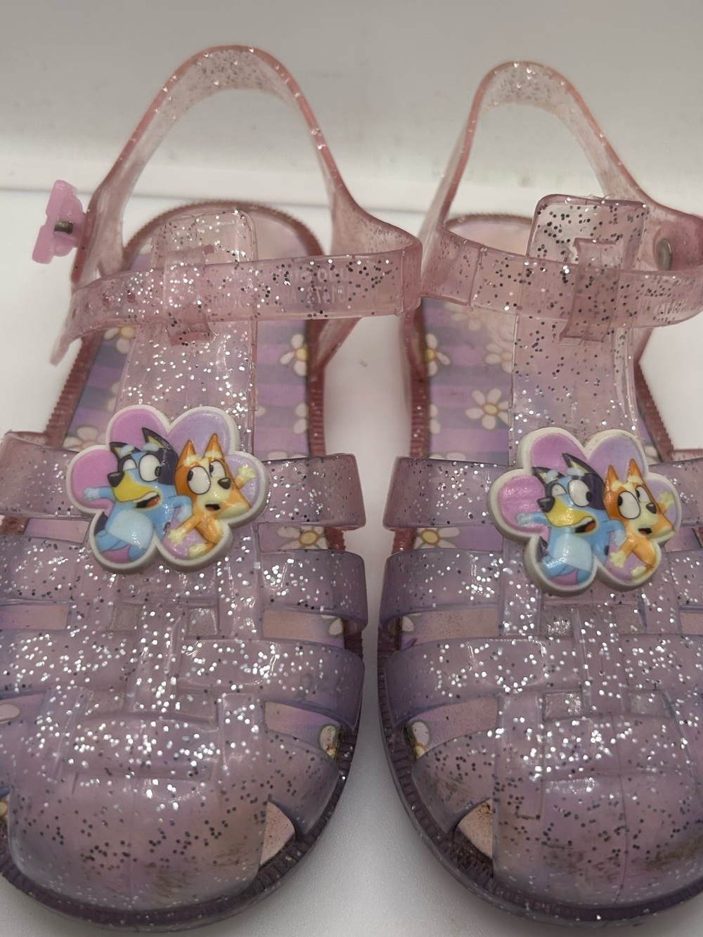 Bluey & Bingo Toddler Girls Jelly Sandals
